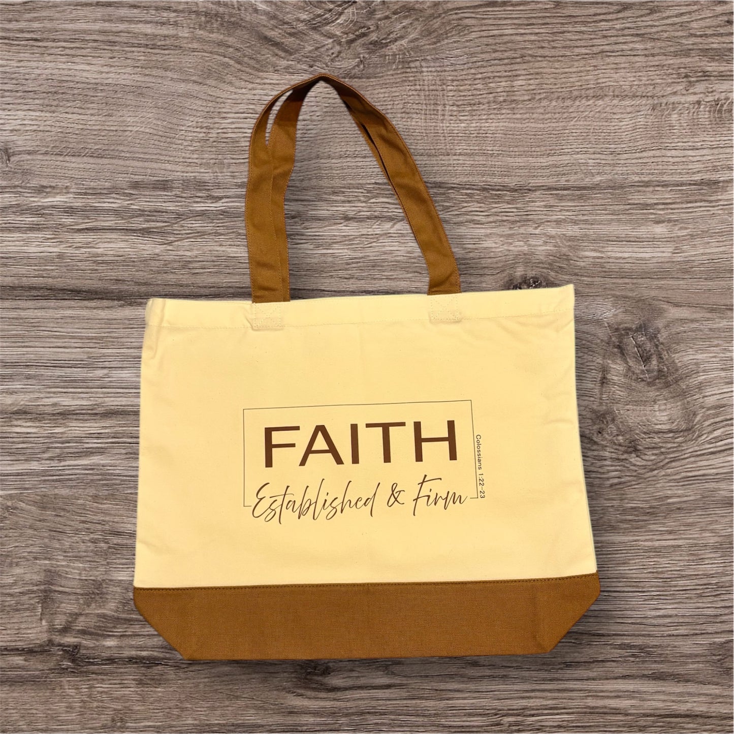 Faith - Canvas Tote
