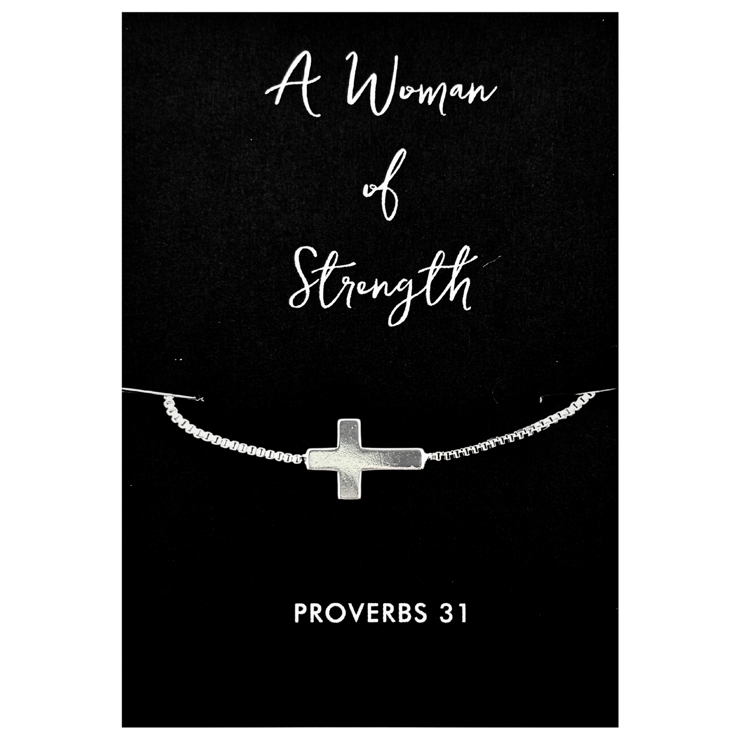 A Woman of Strength - Proverbs 31 - Necklace