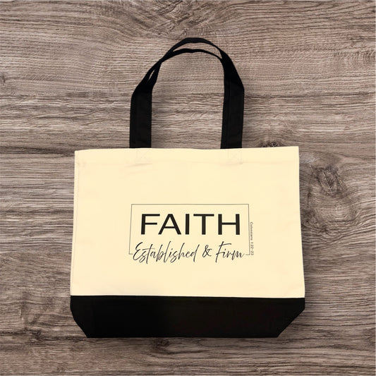 Faith - Canvas Tote